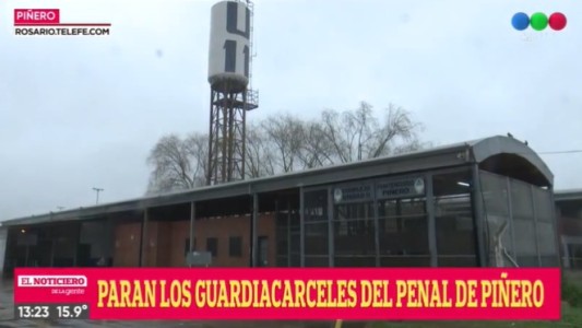 Los agentes del servicio penitenciario están de paro