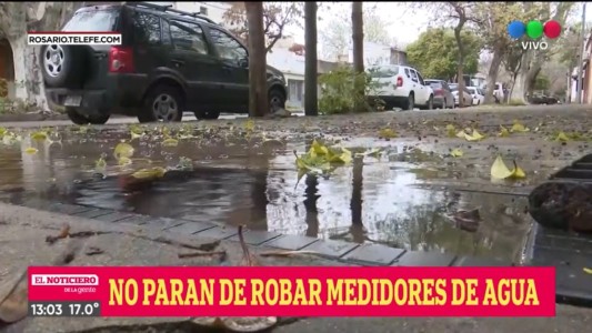 Todo sigue igual: continúa el robo de medidores de agua en barrio Bella Vista