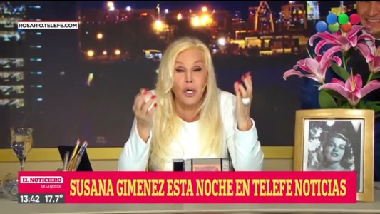 Entrevista exclusiva: Susana Giménez estará esta noche en Telefe Noticias