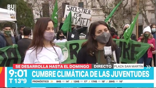 Empezó la cumbre climática de las juventudes en Rosario