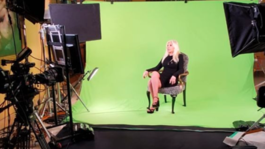 Cómo fue la tecnología usada para la entrevista de Susana con Telefe Noticias