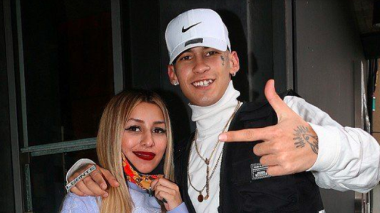 L-Gante se mostró en público con su novia Tamara, con quien tendrá su hija Jamaica