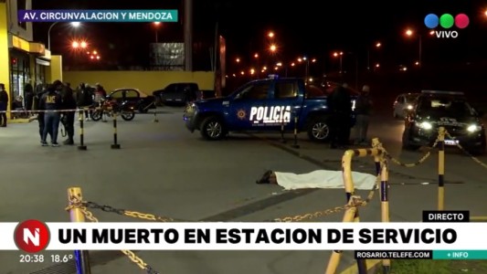Lo acribillaron a balazos en una estación de servicio