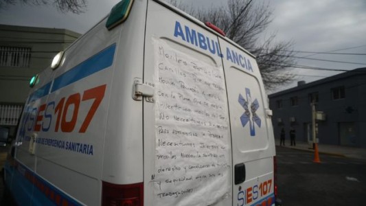 Ante el reclamo, la Municipalidad se comprometió a comprar nuevas ambulancias