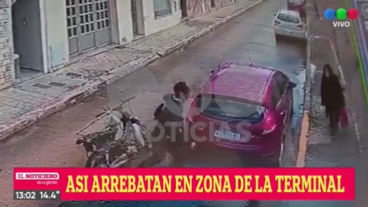 Arrebato frustrado: delincuente intentó robar a una joven en la zona de la Terminal