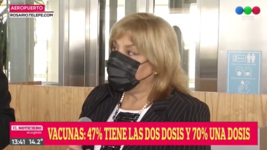 Martorano: "Un 47% de la población está con esquema completo y un 70% con una dosis"