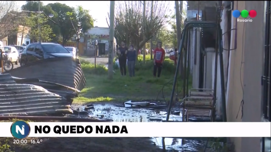 Se incendió una vivienda en French al 5100 y la familia perdió todo