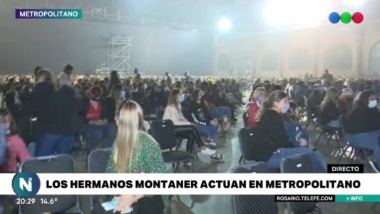 Mau y Ricky, esperado show con estrictos protocolos en Rosario
