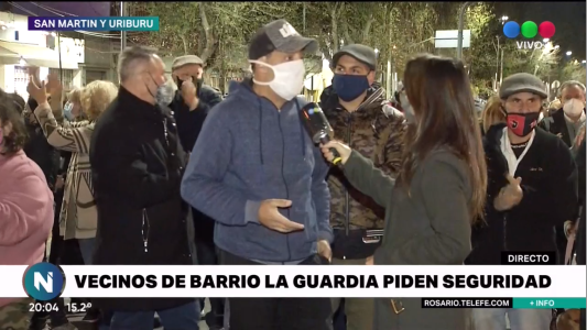 Un reclamo que se multiplica: vecinos de barrio La Guardia pidieron más seguridad