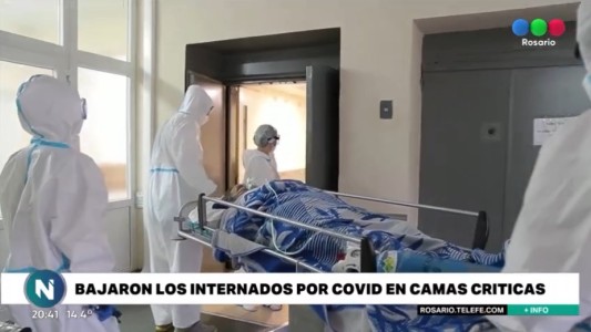 Descendió el número de internados por covid en camas críticas