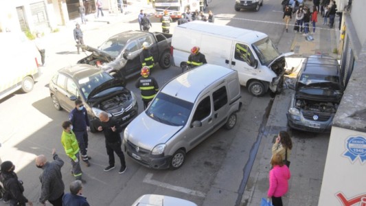 Había chocado hace días contra una pared y generó un accidente múltiple