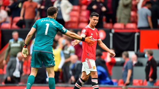 La provocación de “Dibu” Martínez a Cristiano Ronaldo en un penal: “Vení a patearlo vos”