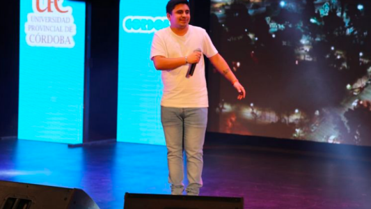 Francisco Benítez se presentó por primera vez en un escenario cordobés