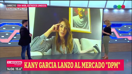 Kany Garcia lanzó al mercado “DPM” y lo presentó en Telefe Rosario