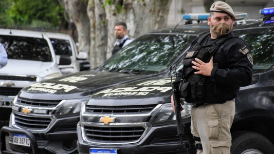 Fotos: así fue el mega operativo policial montado en el Centro de Justicia Penal para el juicio a Los Monos