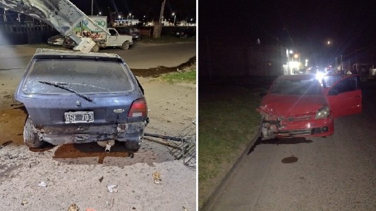 Un choque "fantasma": aparecieron dos autos destrozados sin sus conductores