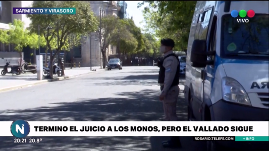 Terminó el juicio contra Guille Cantero, pero el Centro de Justicia Penal continúa vallado