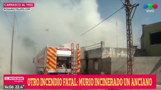 Un hombre de 80 años murió tras incendiarse su casa en Empalme Graneros