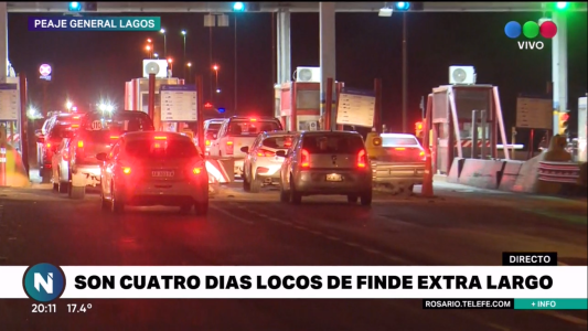 Gran movimiento por el fin de semana largo