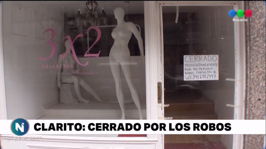 “Cerrado por reiterados robos”, otra lamentable consecuencia de la inseguridad