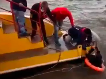Río de la Plata: rescataron a dos náufragos que nadie buscaba