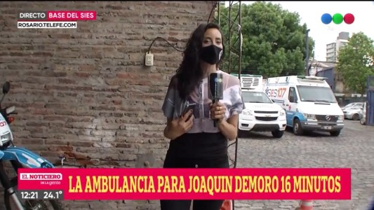La ambulancia que trasladó a Joaquín herido no podía acelerar por problemas mecánicos