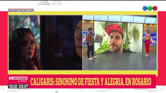 Todo listo para el show de Los Caligaris en el Hipódromo