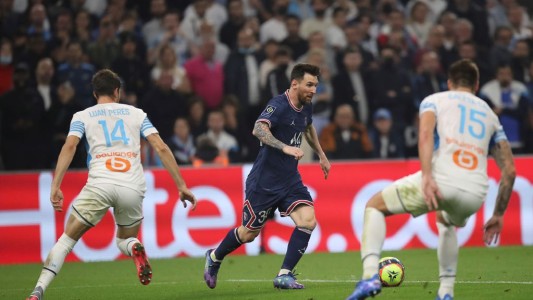 El clásico de Francia: no se sacaron ventajas el PSG de Messi con el Marsella de Sampaoli