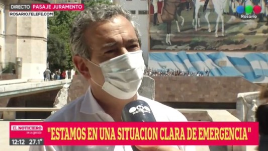 Javkin: "Quiero tener decisión sobre el personal que está armado en Rosario"