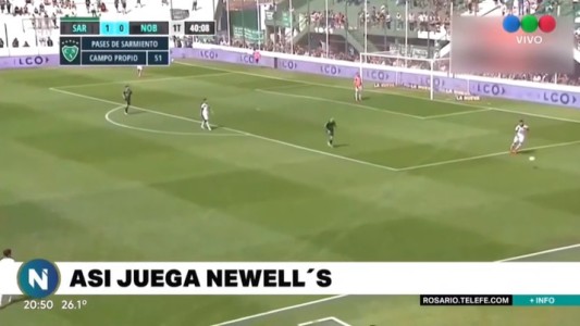 Newell’s, nerviosismo desde el banco: “¡Pedila nene, pedila cagón!”
