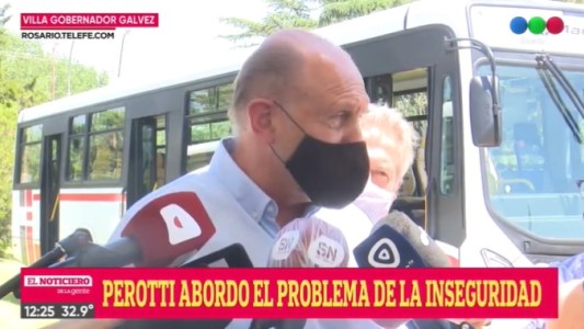 Perotti sobre la inseguridad: "Estamos en un nivel de violencia que es inaceptable"