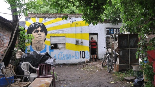 La casa de Maradona, en Villa Fiorito, fue declarada "lugar histórico nacional"