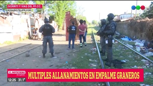 Realizaron múltiples allanamientos por venta de droga en Empalme Graneros