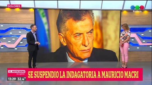 Se suspendió la indagatoria a Mauricio Macri