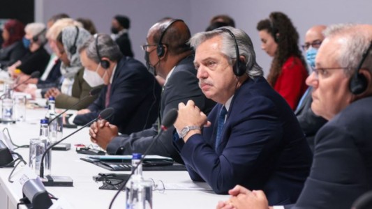 COP26: Alberto Fernández insistió en cambiar deuda externa por acción climática