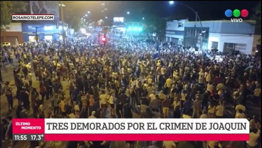 Demoraron a tres personas que podrían estar vinculadas con el asesinato de Joaquín Pérez