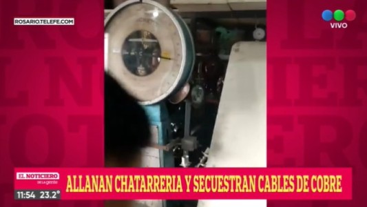 Clausuran chatarreras presuntamente involucradas en el robo de cables