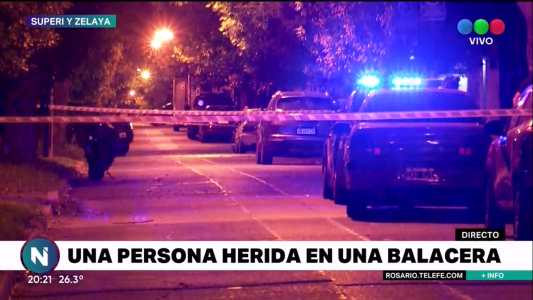 Dos personas heridas, producto de una nueva balacera en barrio Alberdi