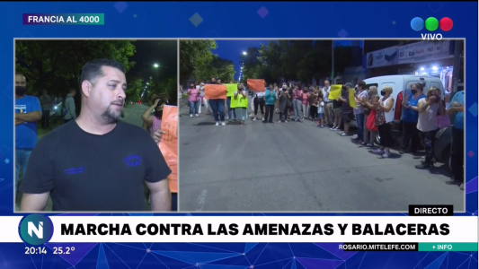 Vecinos y comerciantes de barrio Alvear se movilizaron cansados de las extorsiones