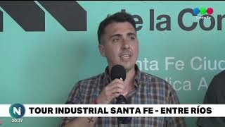 Se realizó el primer Tour Industrial por Santa Fe y Entre Ríos
