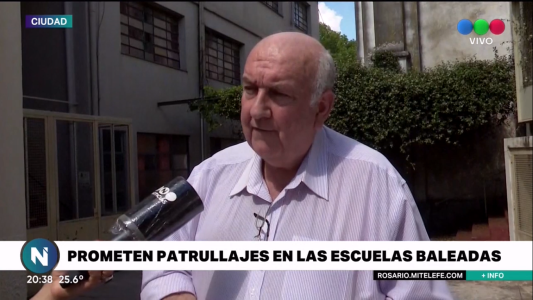 Anunciaron patrullajes en las escuelas atacadas este fin de semana