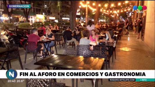 La provincia autorizó la realización de actividades utilizando la totalidad de la superficie disponible