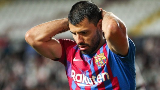 Dolor en el fútbol mundial: se retira el Kun Agüero tras su afección en el corazón