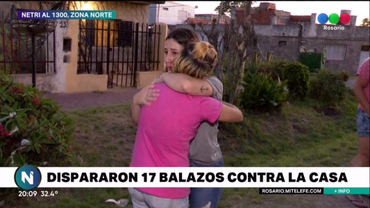 Violencia que no cesa: ahora 17 disparos contra la puerta de una vivienda