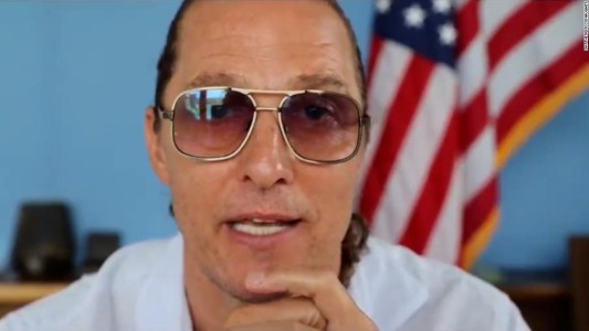 Encuesta: Matthew McConaughey aparece como favorito para convertirse en gobernador de Texas