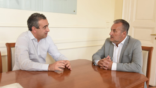 Lewandowski se reunió con Javkin: "Todos quienes tenemos responsabilidad institucional debemos trabajar por la seguridad en Rosario"