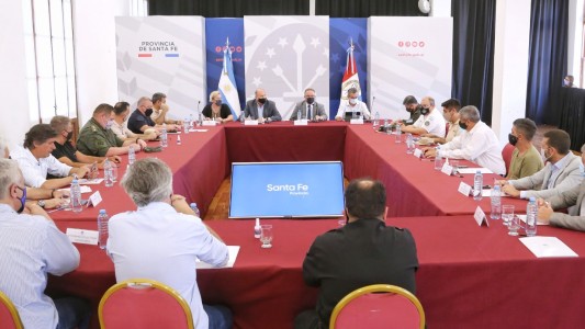 Perotti encabezó reuniones por el avance de la violencia armada