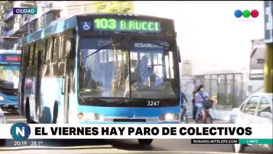 UTA anunció un paro en el transporte del interior de corta y media distancia para el viernes 26