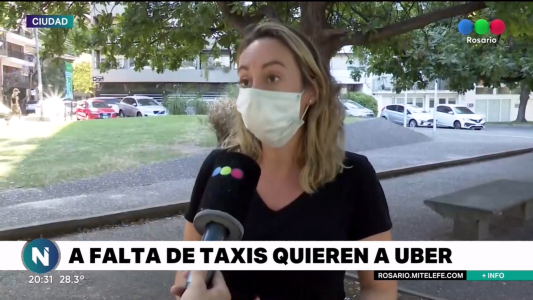 A falta de taxis, la concejala Ghilotti insiste con el desembarco de Uber