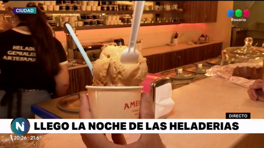 Noche de las Heladerías, qué locales participan
